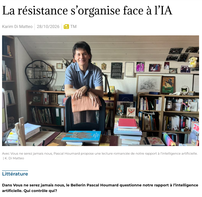 Article de Riviera Chablais 28.10.26